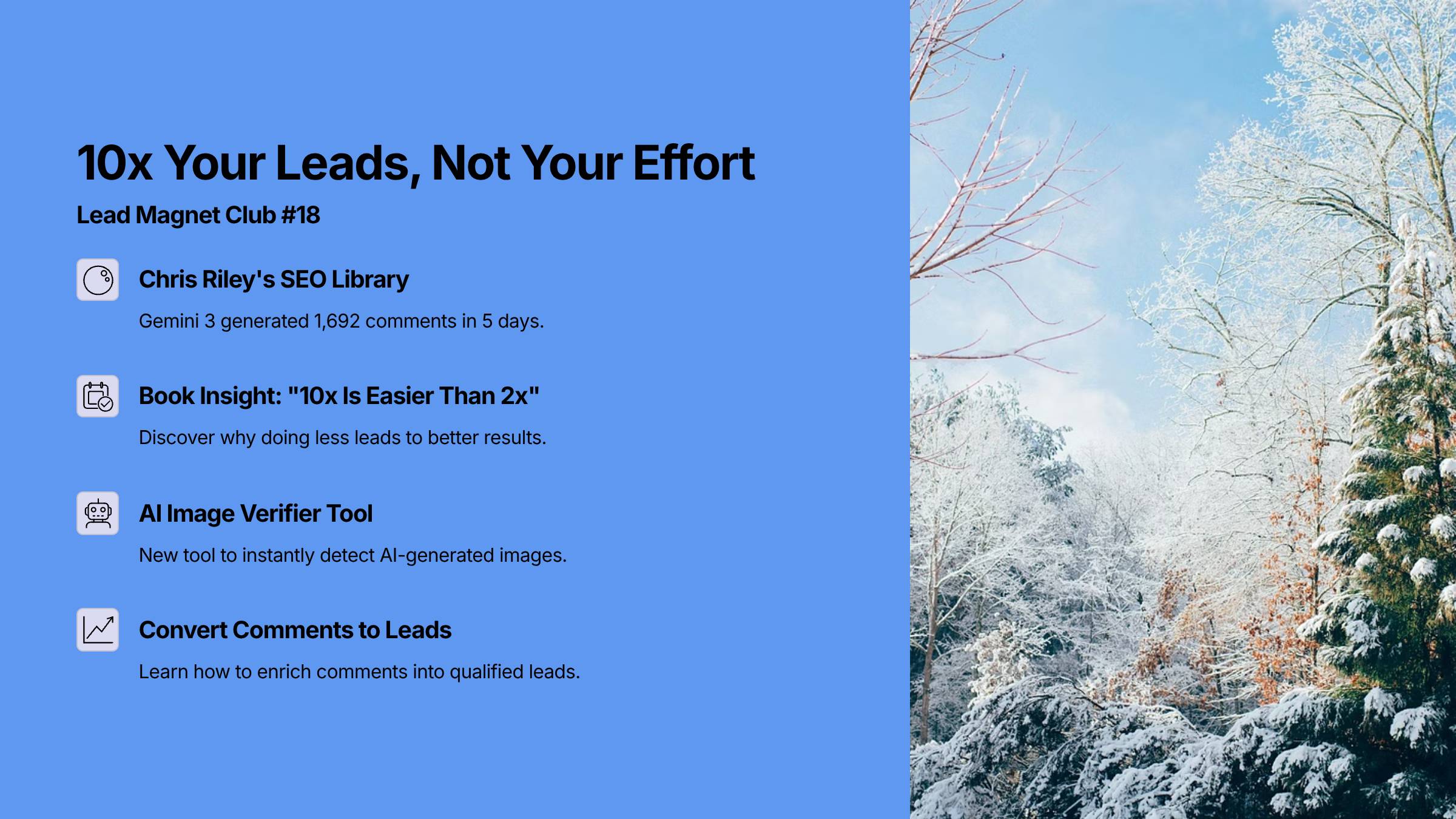 ? Lead Magnet Club #18