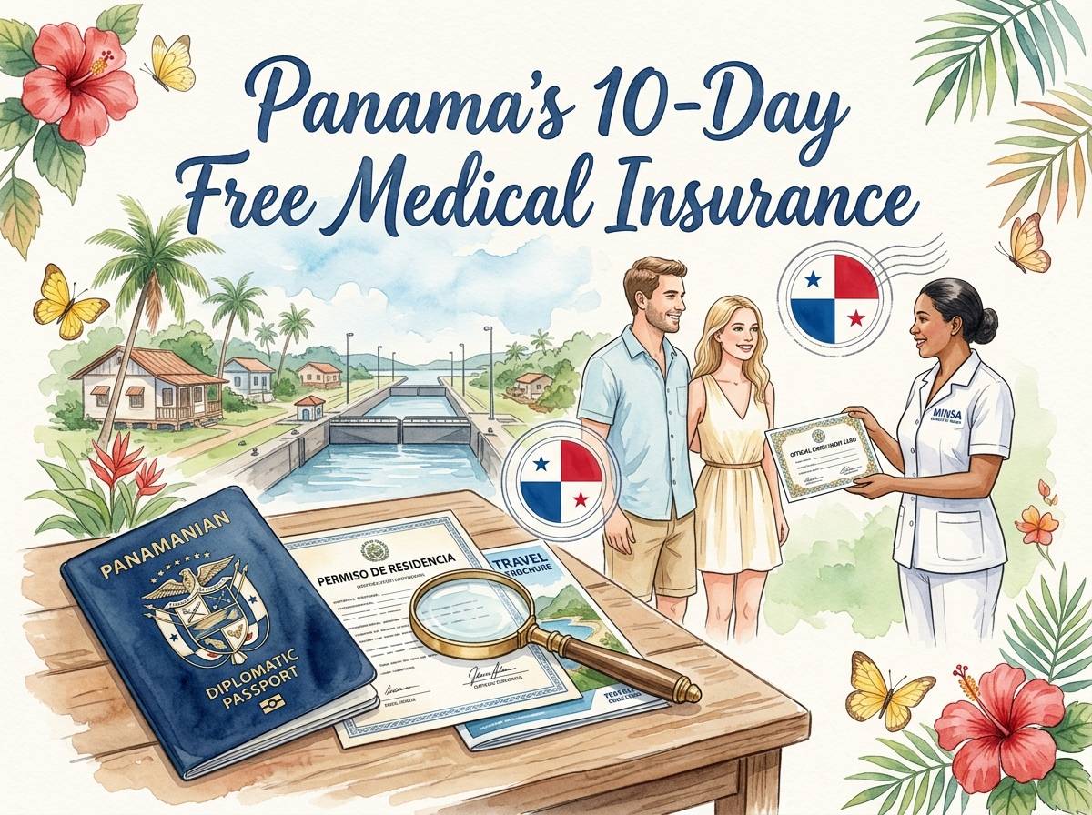 Panama's 10-Day Free Medical Insurance
