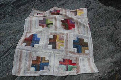 Mitered Crosses Blanket