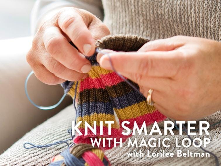 Knit smarter with magic loop