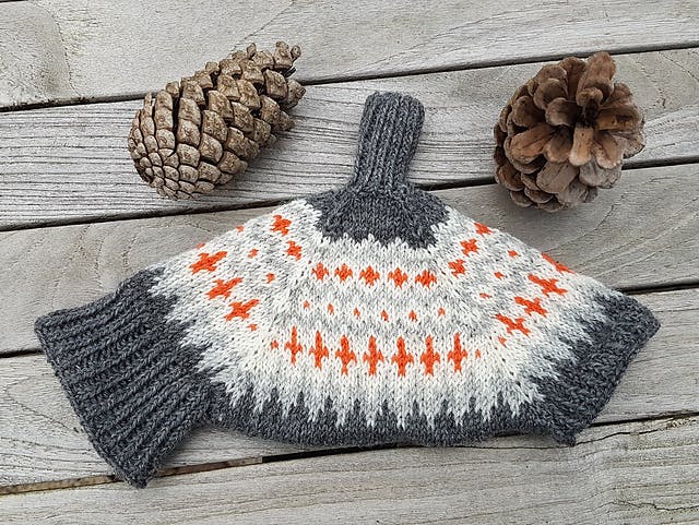 Flibling fingerless mittens knitting pattern