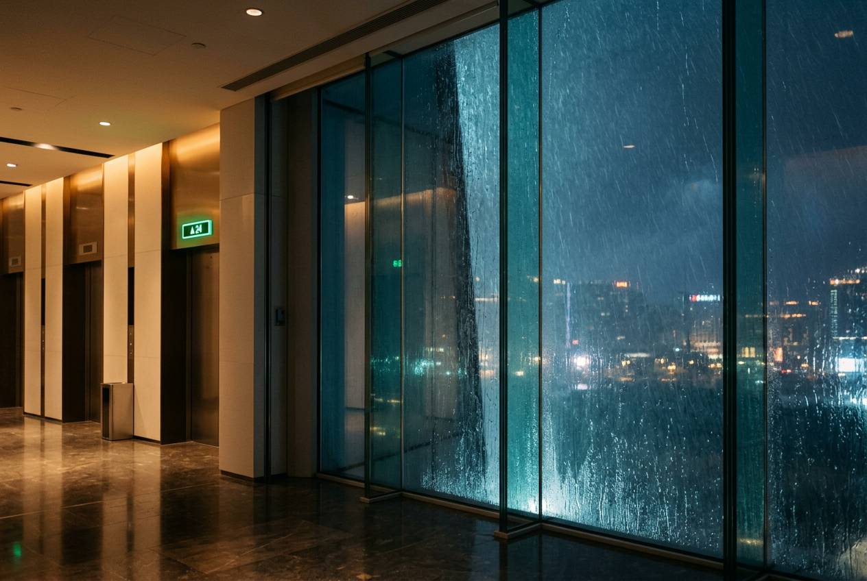 颱風暴雨下物業升降機升鎖避險與極端天氣設施安全管理