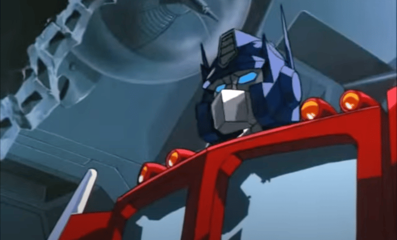 Optimus Prime before the end.