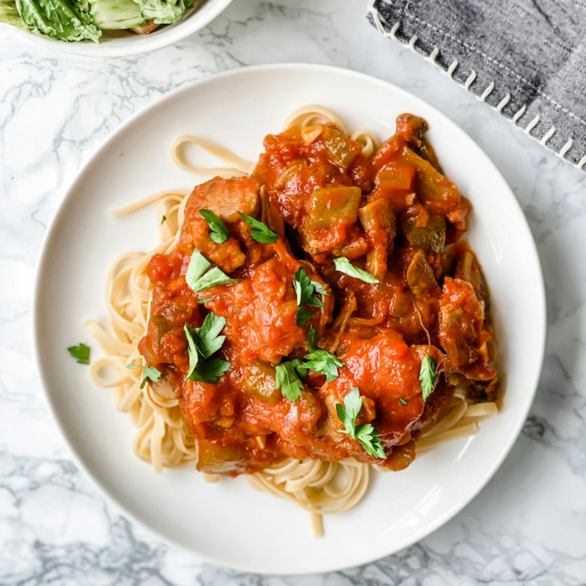 chicken cacciatore