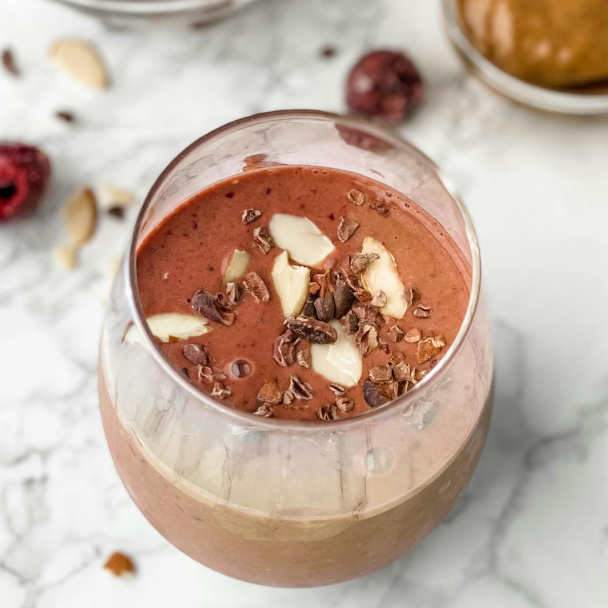 chocolate cherry smoothie