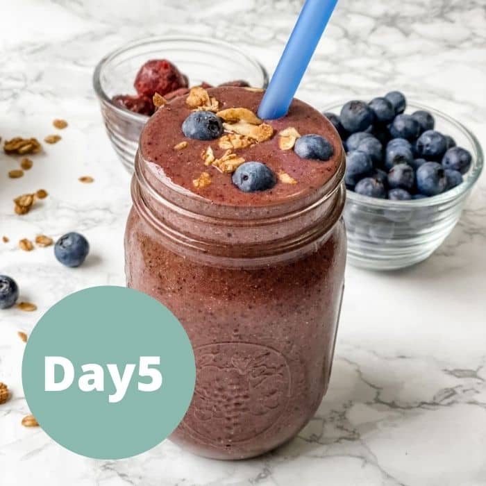 blueberry cherry smoothie