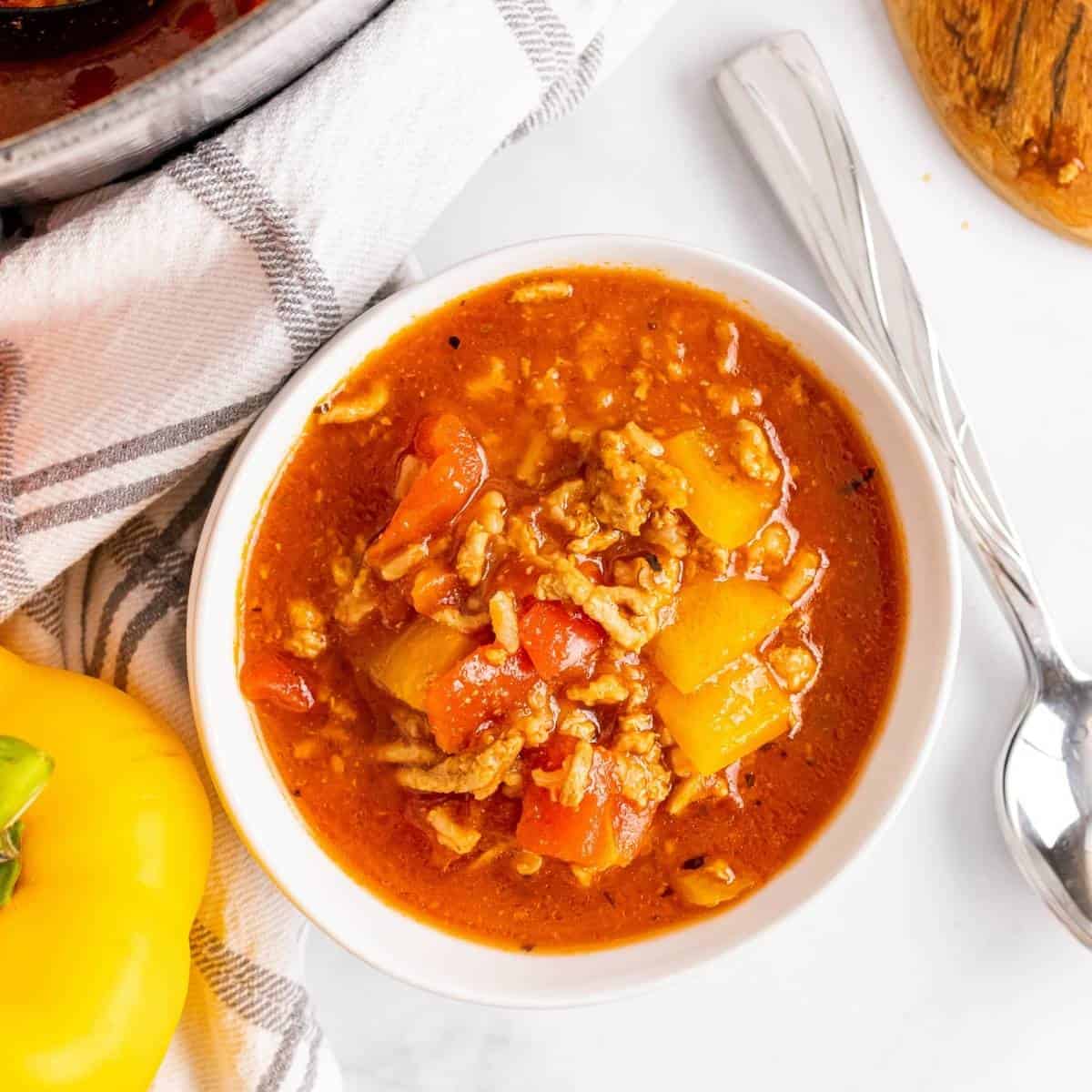 stuffed pepper soup