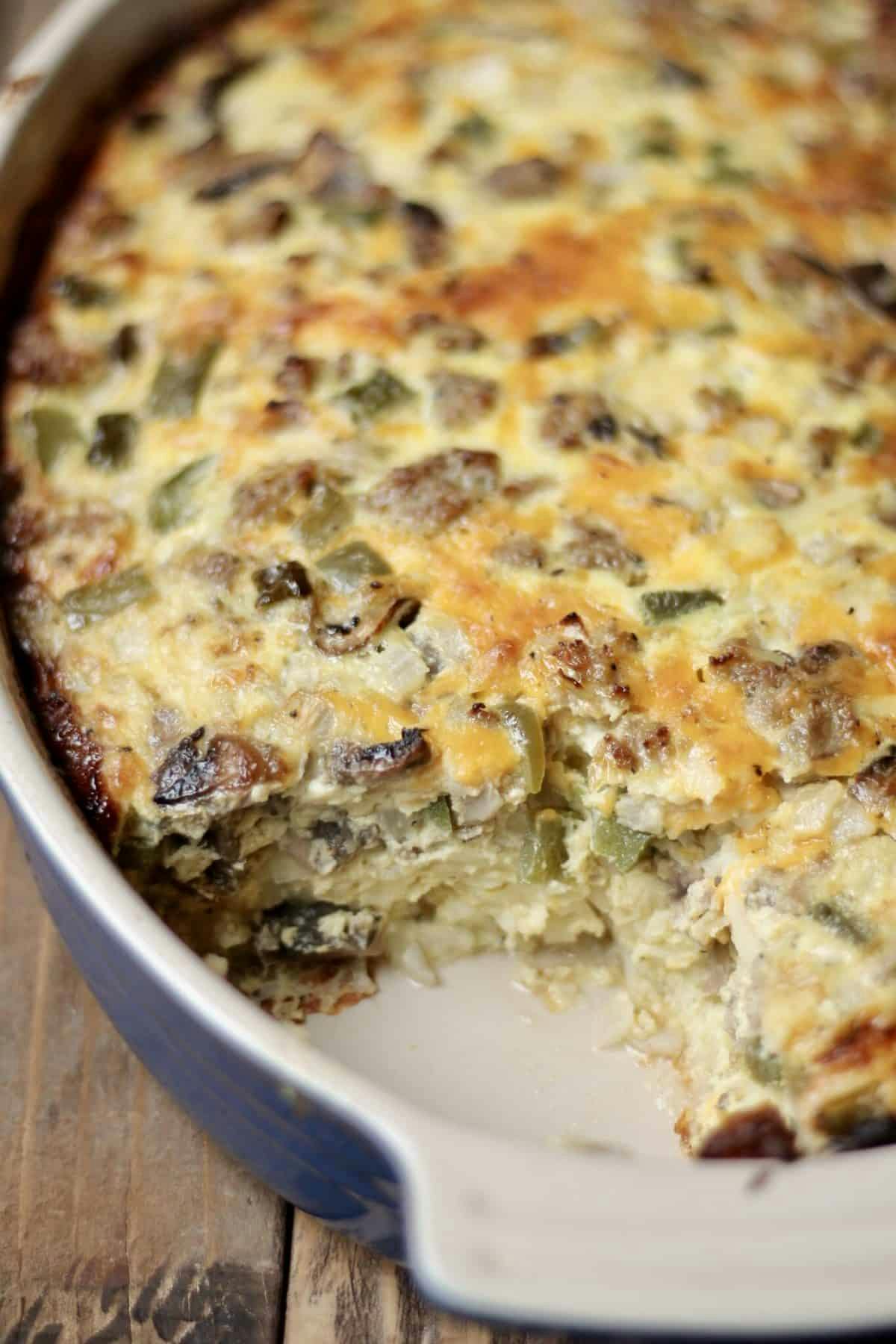 overnight breakfast casserole