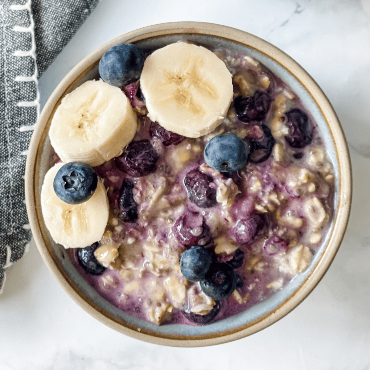 blueberry overnight oats