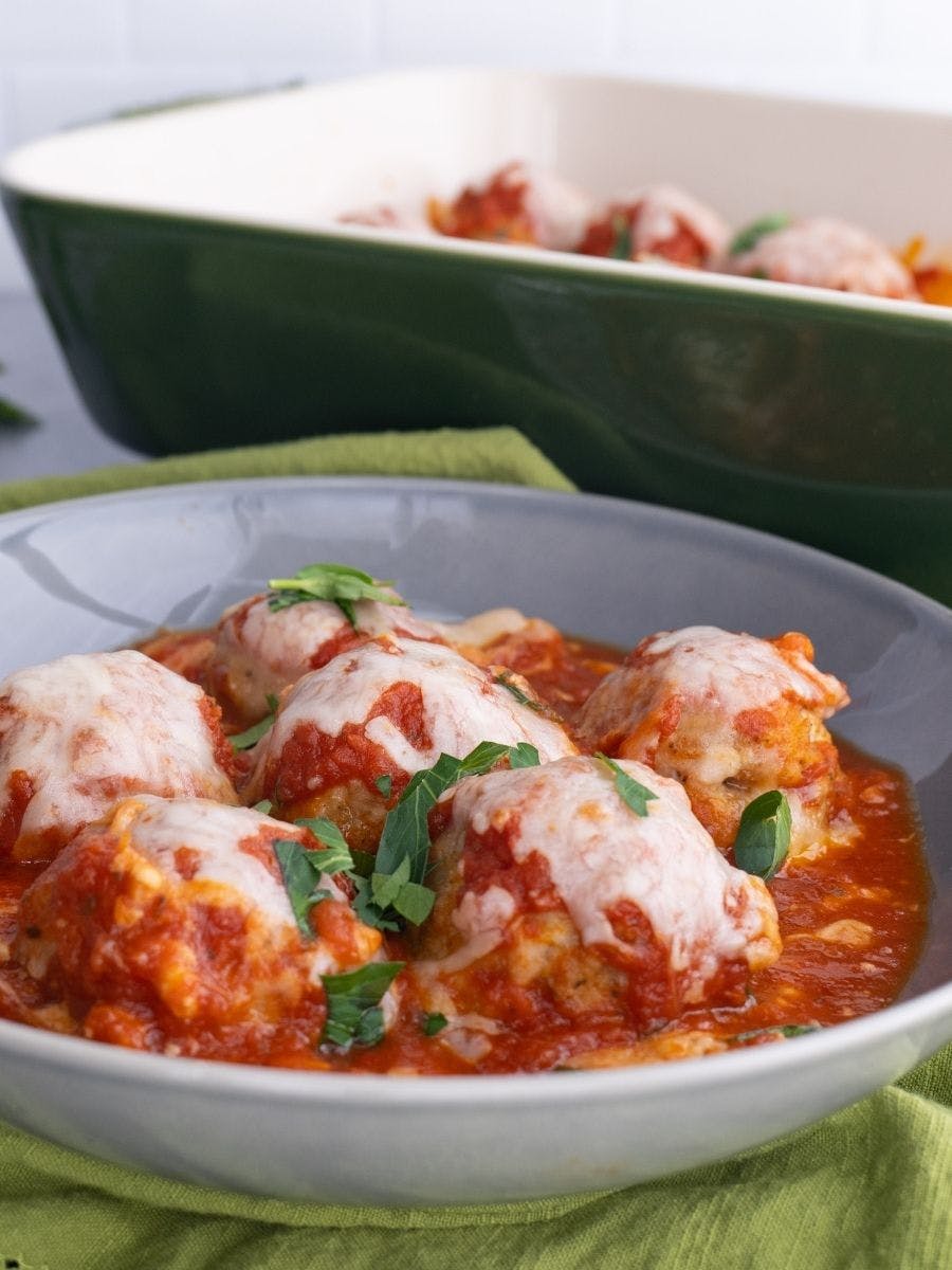 chicken parmesan meatballs