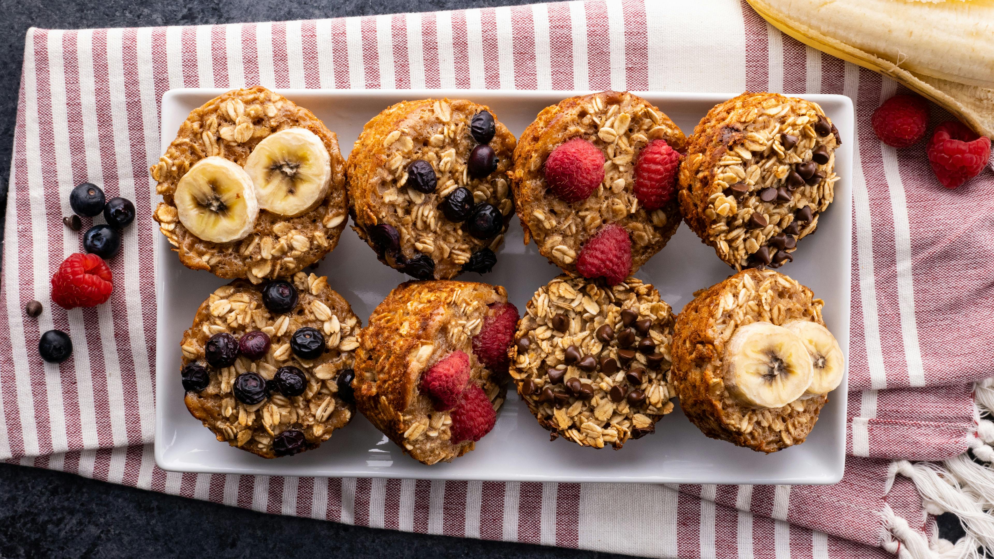 picture of baked oatmeal cups