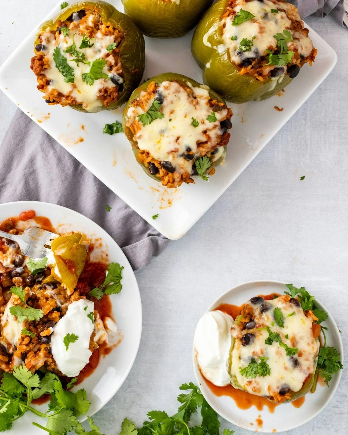 taco stuffed peppers