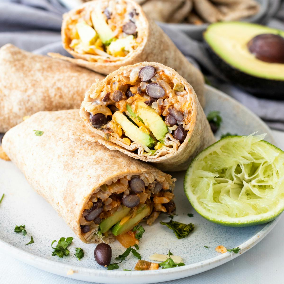 vegetarian burrito