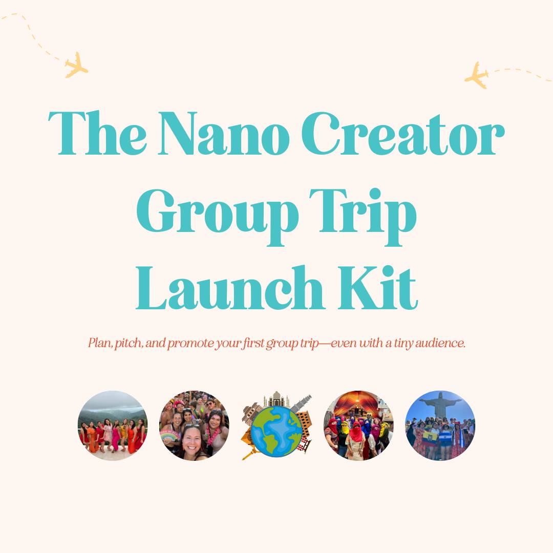 Nano Creator Group Trip Launch Kit