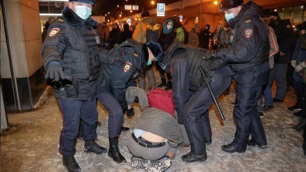 Navalny's Supporters Detained