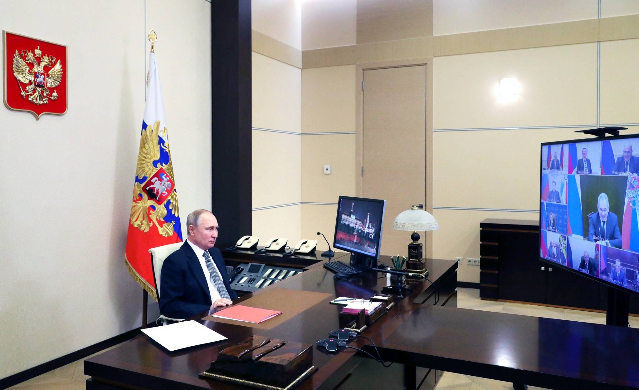 Putin in office