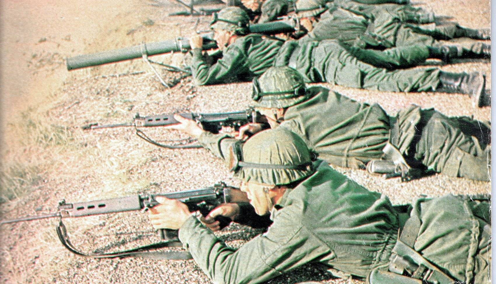 Argentine Soldiers with the FAL