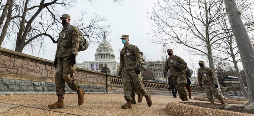 National Guardsmen in DC