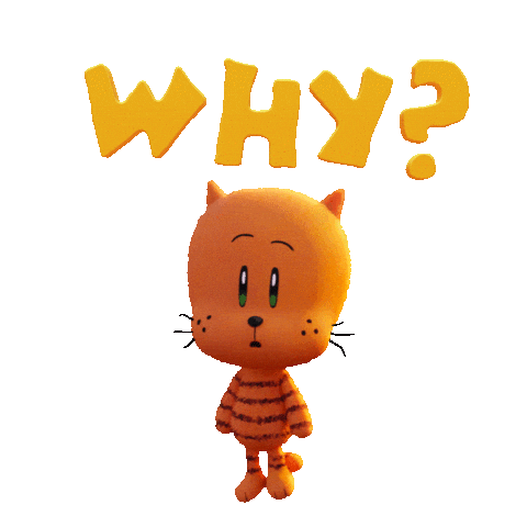 A gif of Lil Petey from the Dog Man movie asking 