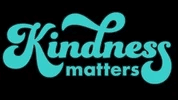 Flashing letters proclaim: Kindness matters