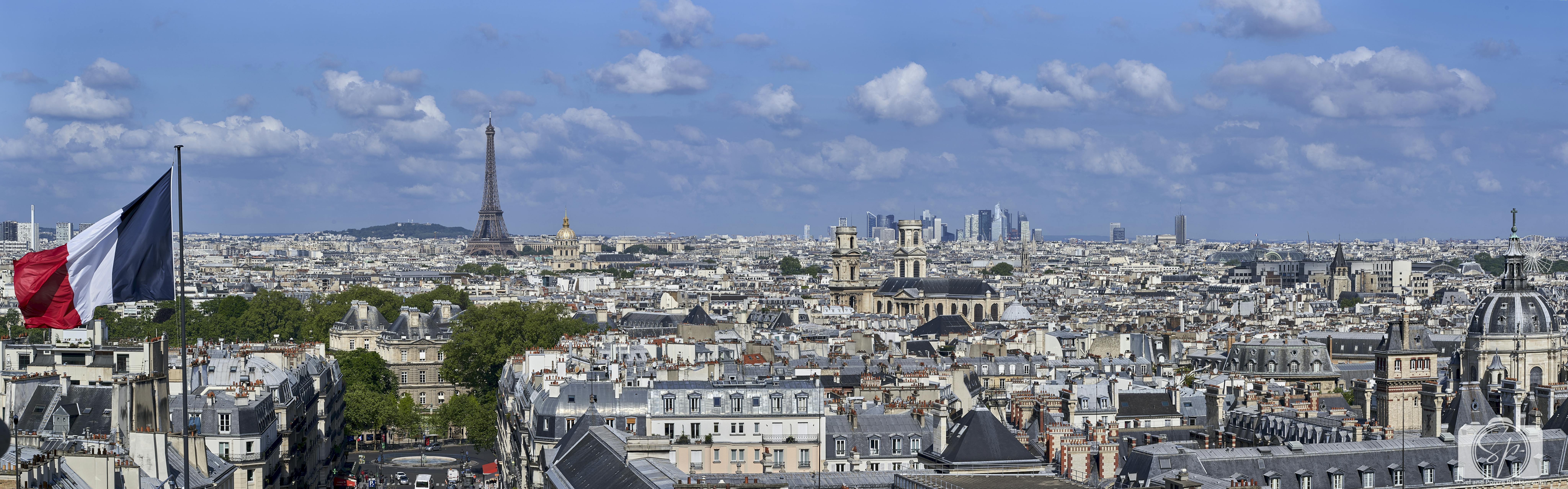 Paris Panoramic view from the Panthéon