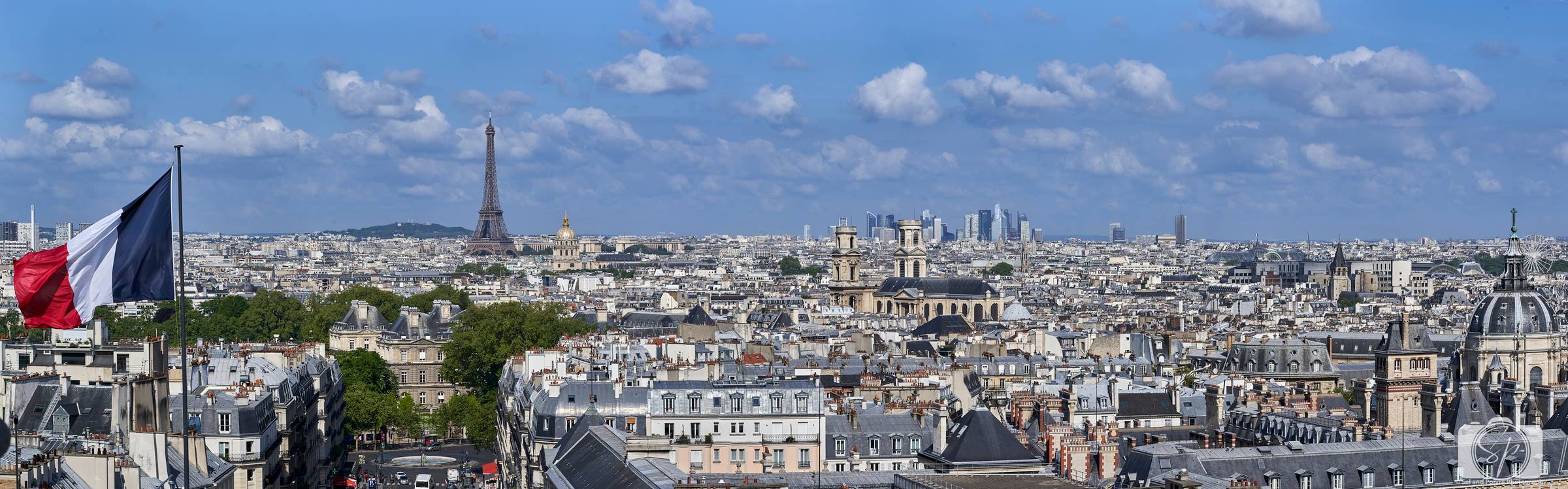 Paris Panoramic view from the Panthéon