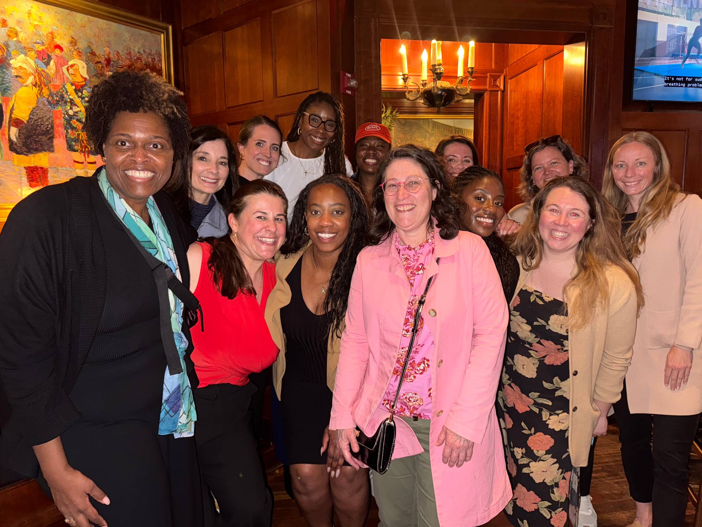 WISSC Spring 2025 happy hour group photo
