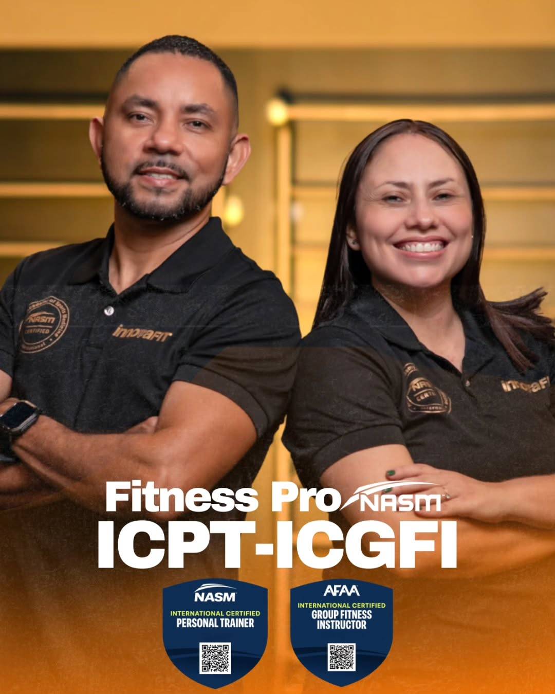 ✨ Inicio de un gran proyecto 2021.

Desde 2021 decidimos dar un giro en nuestras vidas.
Con experiencia en nuestras áreas y un propósito común: impactar vidas a través del bienestar físico y mental, iniciamos un gimnasio personalizado que hoy representa mucho más que entrenamiento.

💡 ¿La clave? Educación constante.
No basta con una carrera. Formarse con programas actualizados, científicos y reconocidos a nivel mundial hace la diferencia.

📚 Por eso elegimos NASM y AFAA, certificaciones que marcaron nuestro camino como coaches…
Y que hoy, gracias a InnovaFit, compartimos como formadores de nuevos entrenadores en Panamá.

✅ Predicamos con el ejemplo.
Desde 2021 hemos capacitado a decenas de profesionales en fitness grupal y personal, con una misión clara: elevar el nivel de nuestra industria.

🙏 Gracias a quienes han confiado en nosotros y en esta visión de democratizar el conocimiento en fitness.

🚀 ¡Seguimos sumando!

#FitnessEducativo #NASM #AFAA #InnovaFit #Panamá #FormaciónProfesional #EntrenadoresFitness #EducaciónContinua #MovimientoInteligente