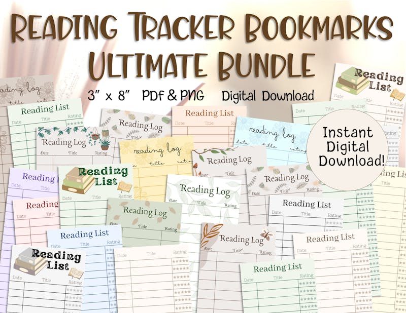 reading trackers ultimate bundle