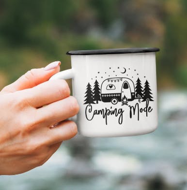 camping mode mug