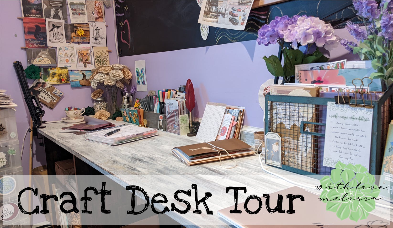Craft Desk Tour