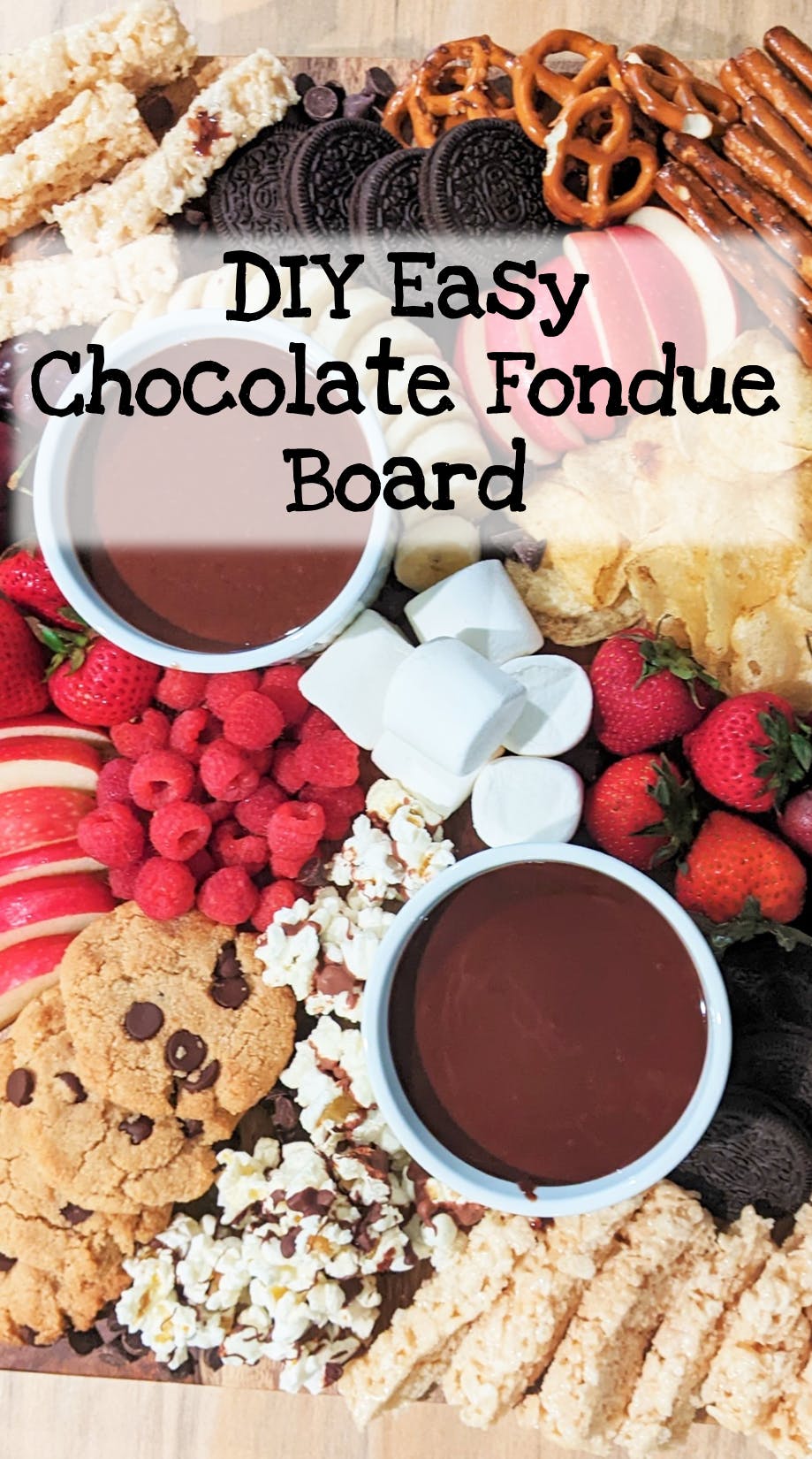 chocolate fondue board