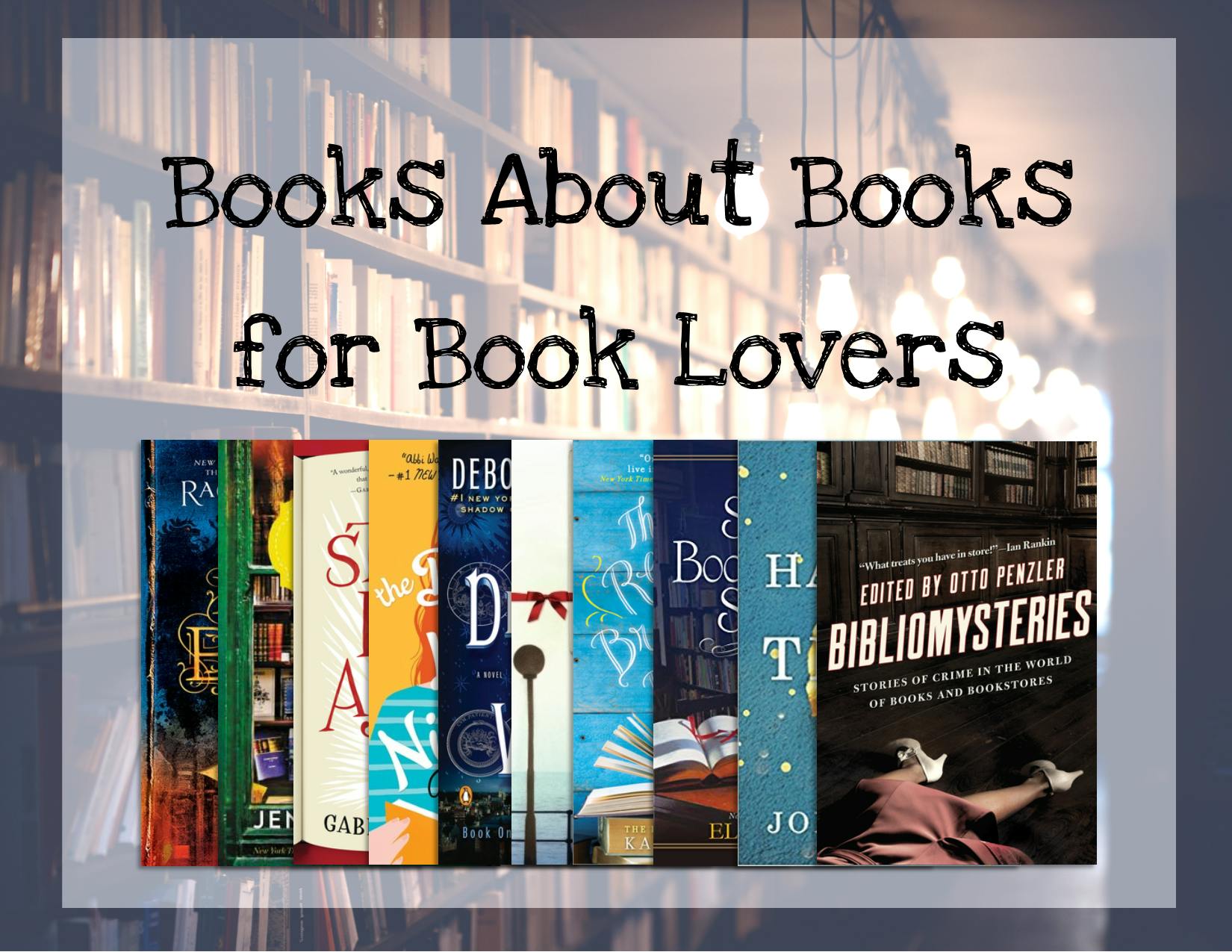 books about books for book lovers