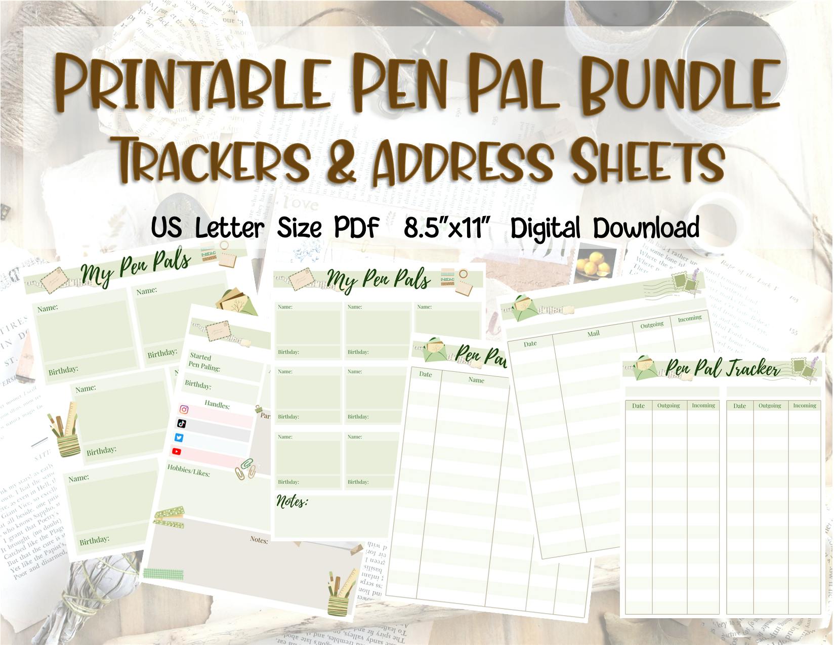 pen pal trackers
