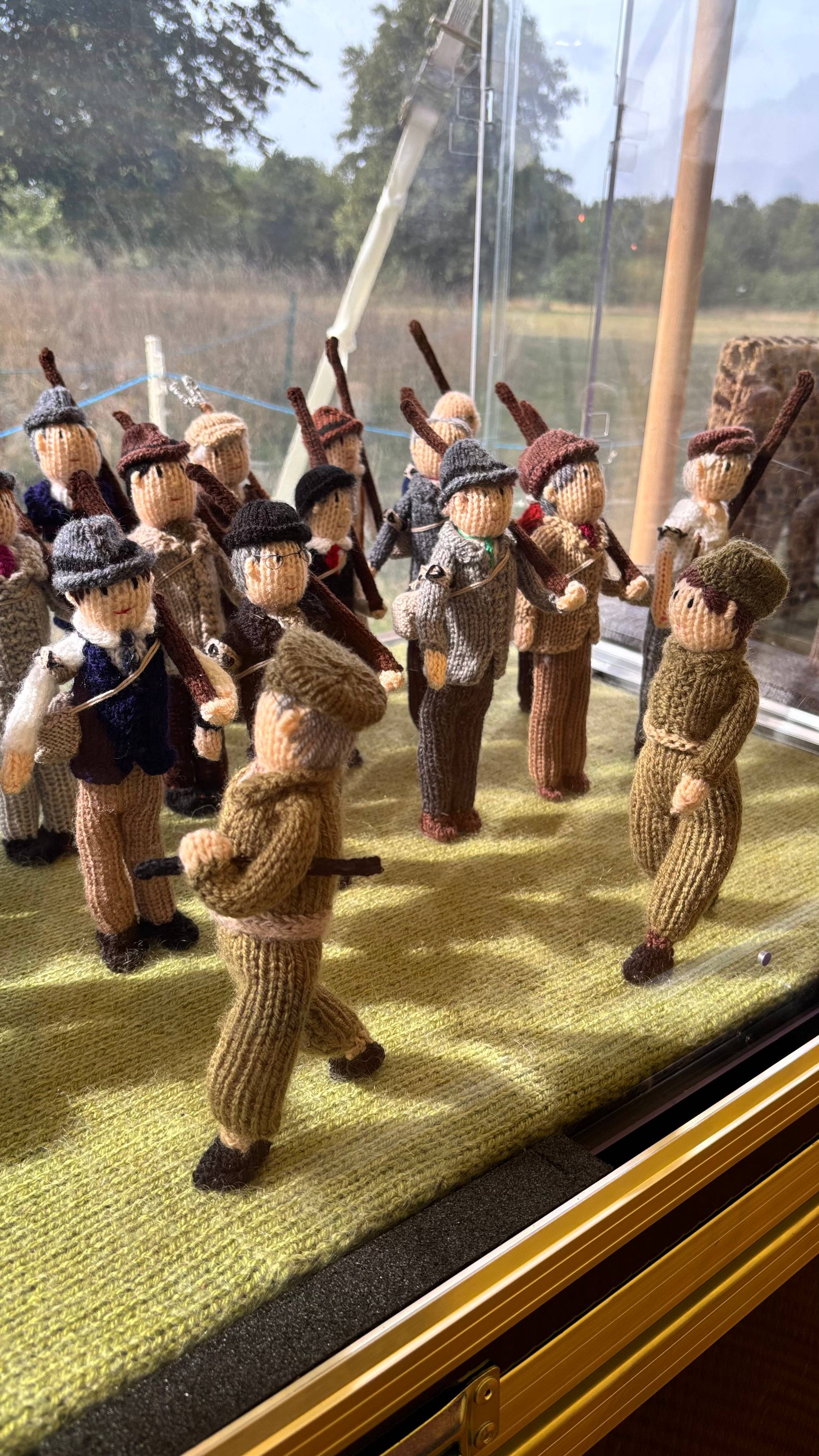 Victory in yarn