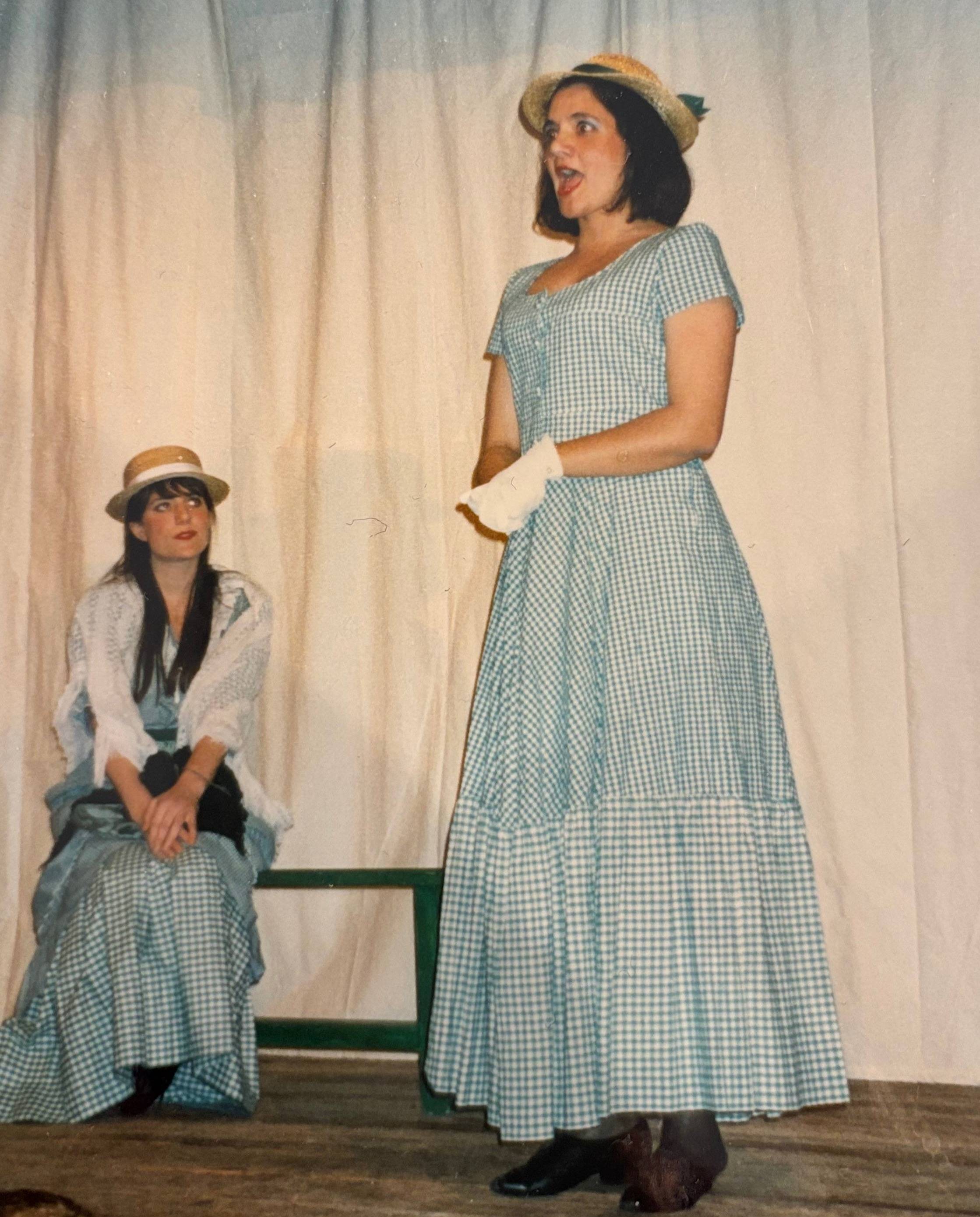 Vee performing as Carrie in Carousel