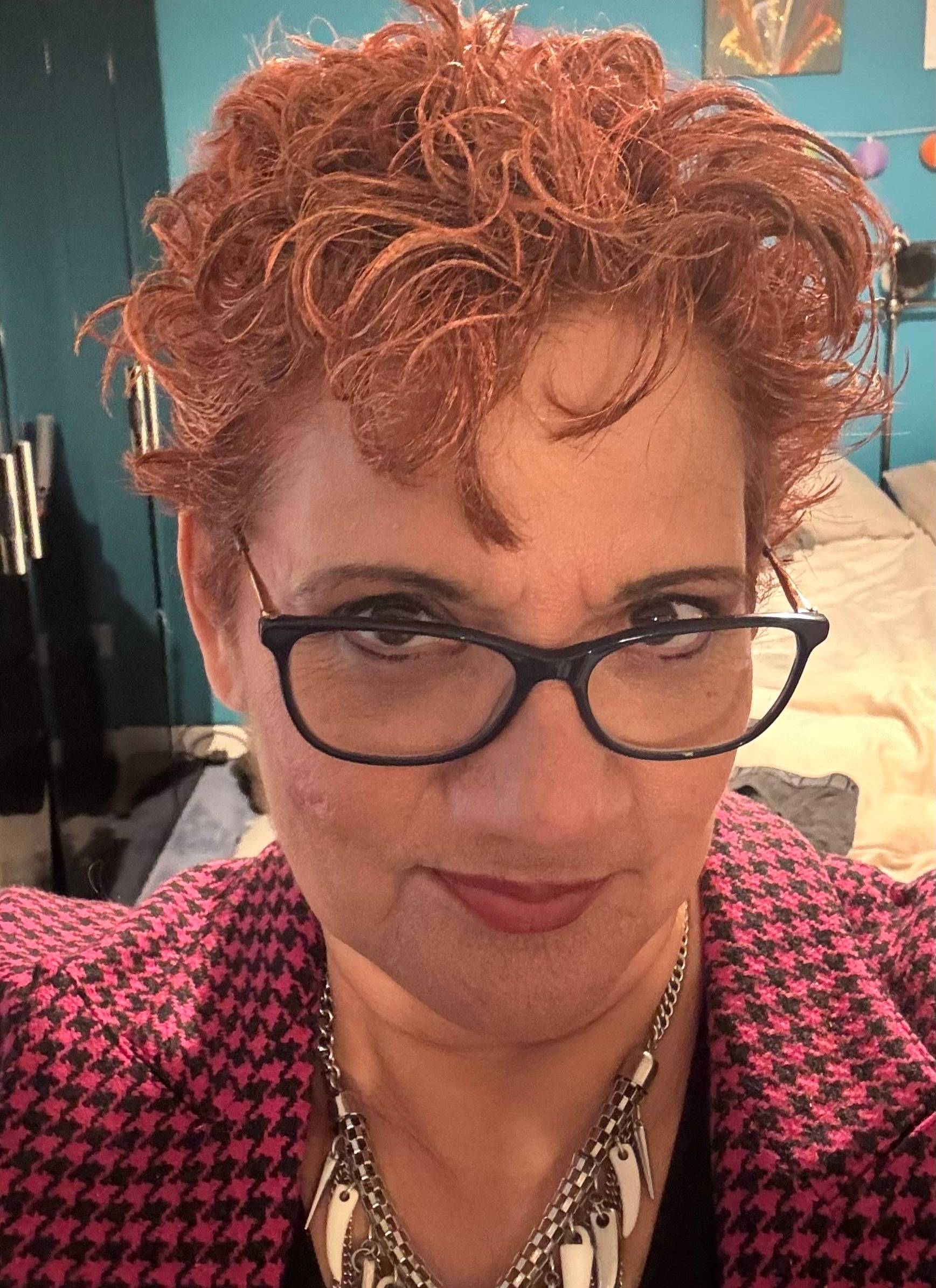 my crispy orange hair