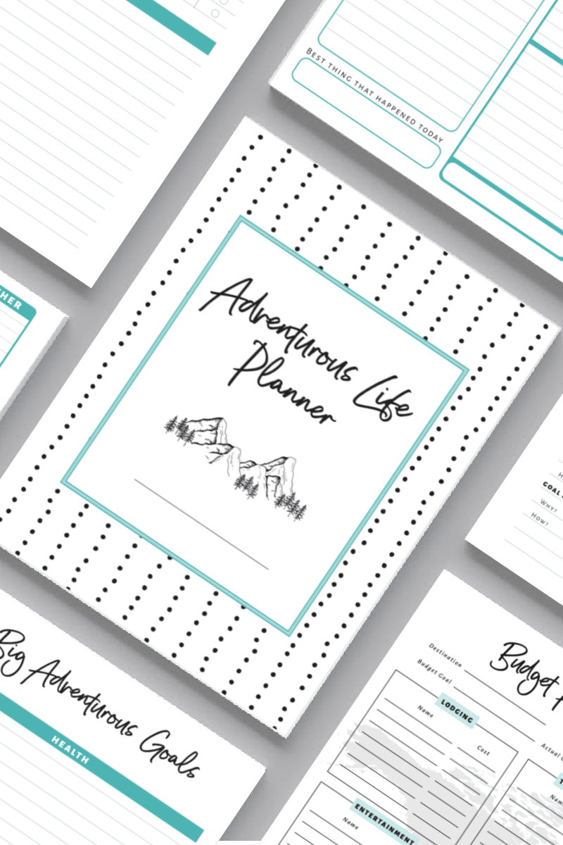 Adventurous Life Planner - Printable PDF