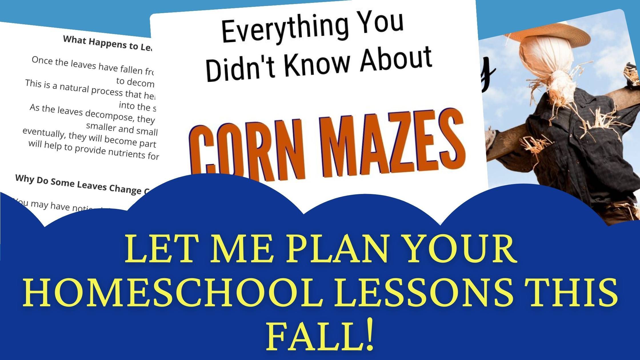Fall learning resources bundle