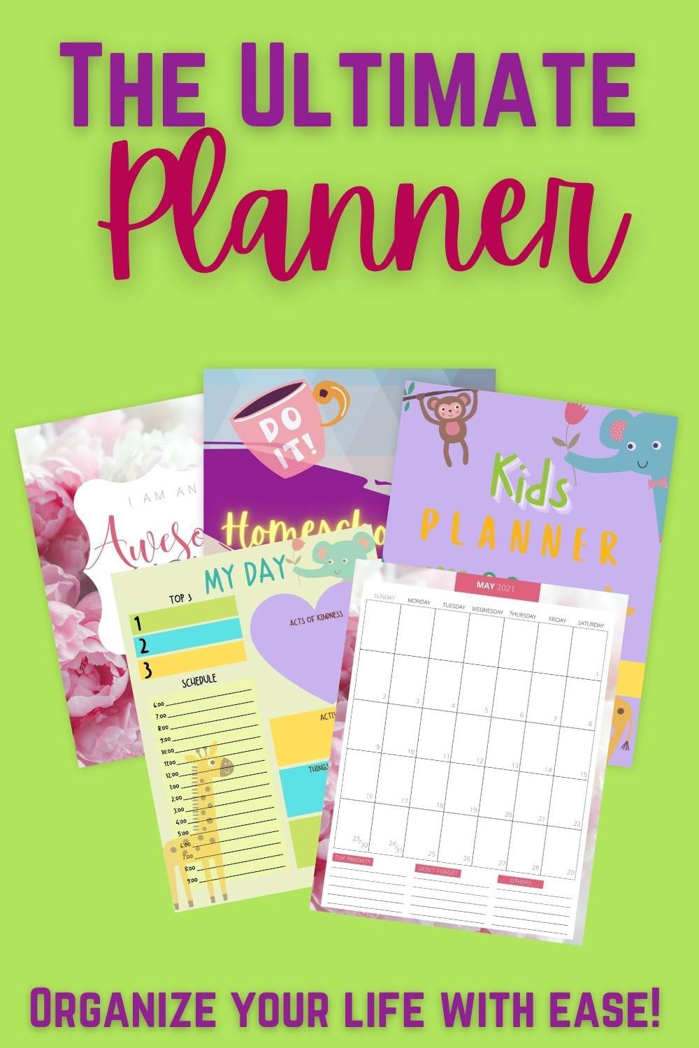 The Ultimate Planner Bundle - Limited Time Offer