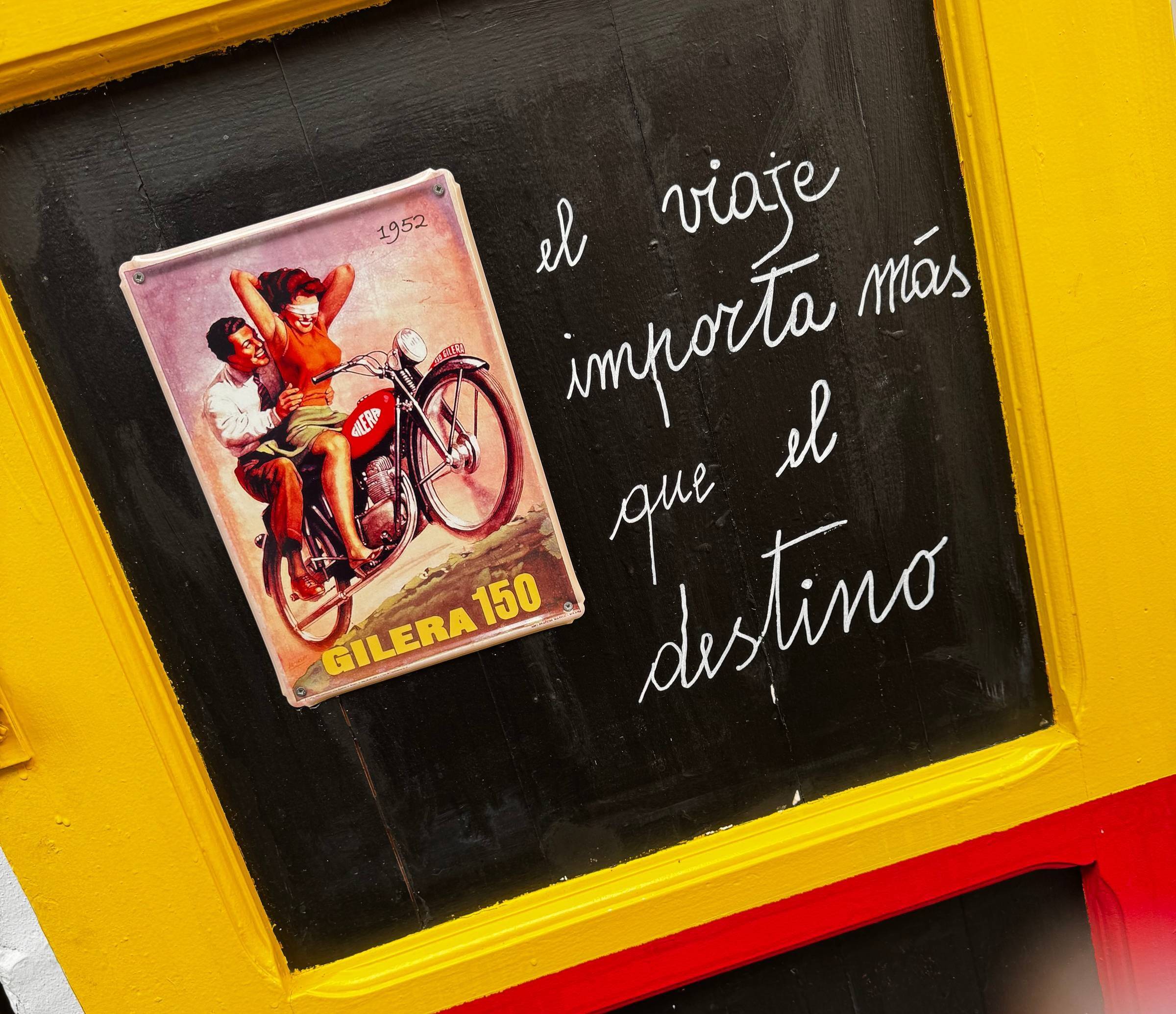The trip matters more than the destination.