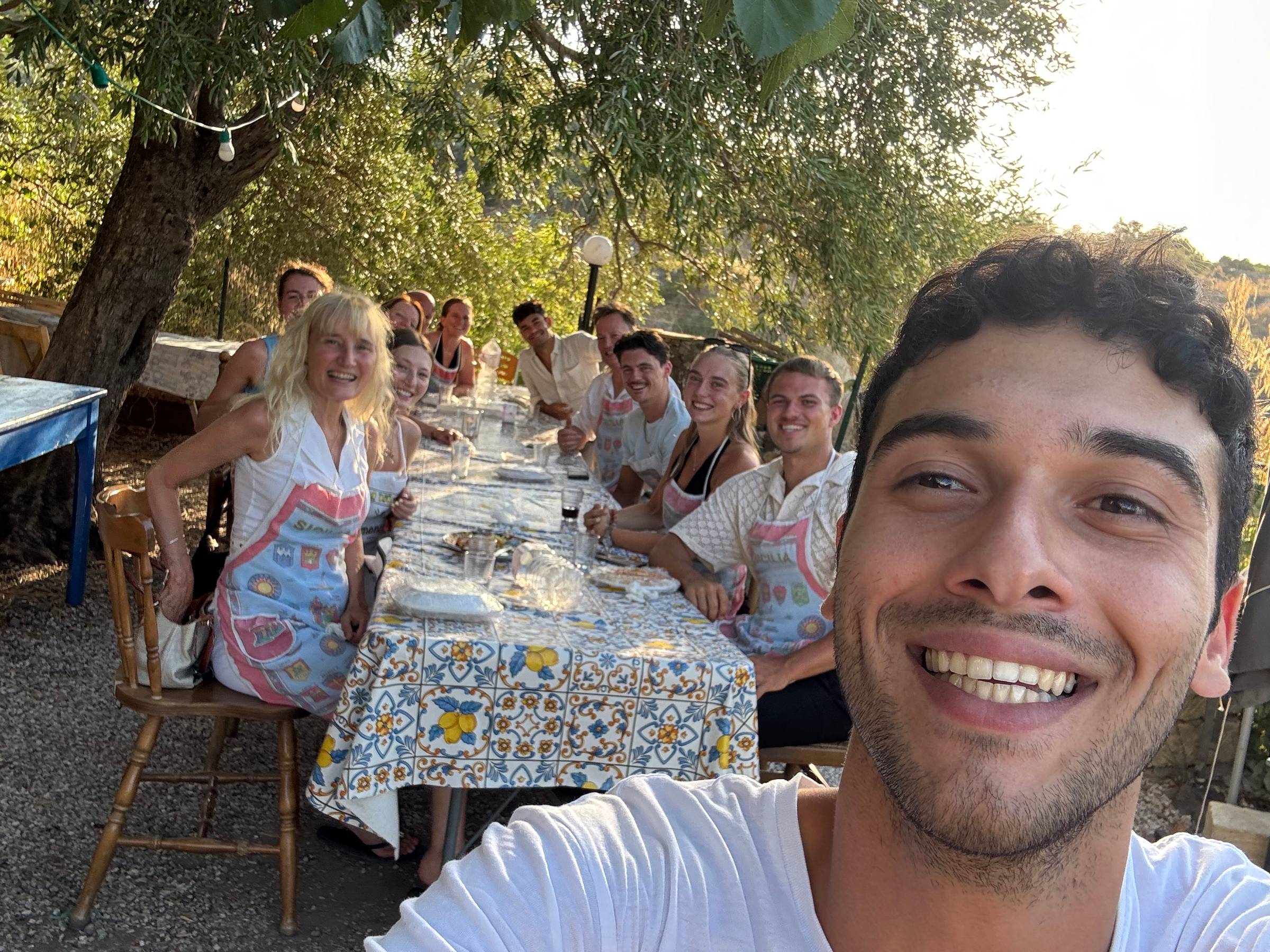 Family dinner & cooking class in Sicily
