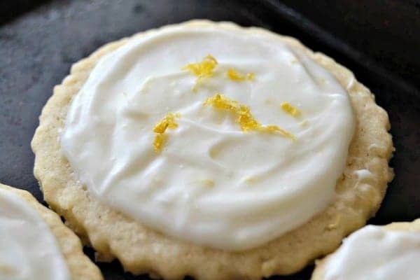 Lemon Coconut Sugar Cookies