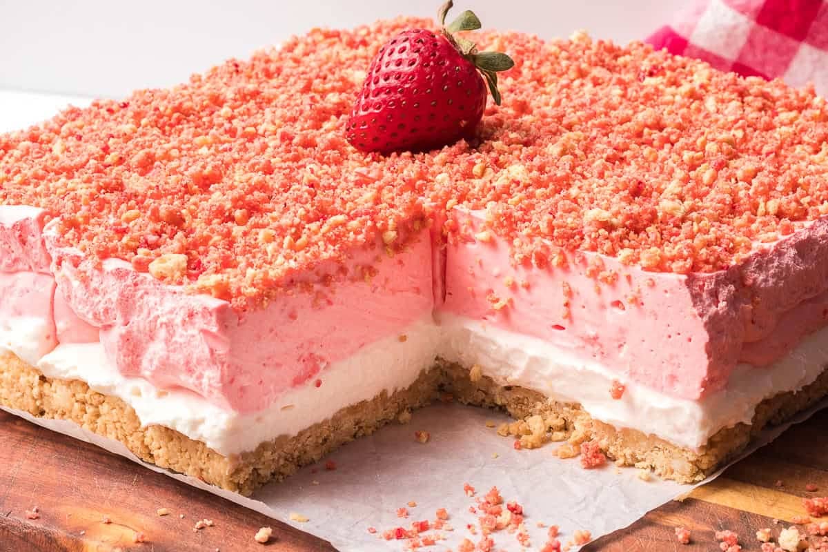 Strawberry Shortcake Bars