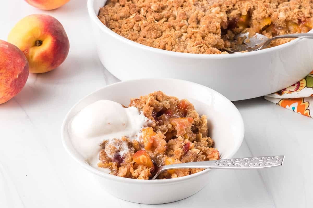 ? Peach Crisp