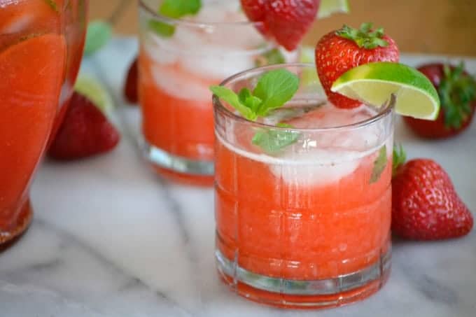 Strawberry Mojitos