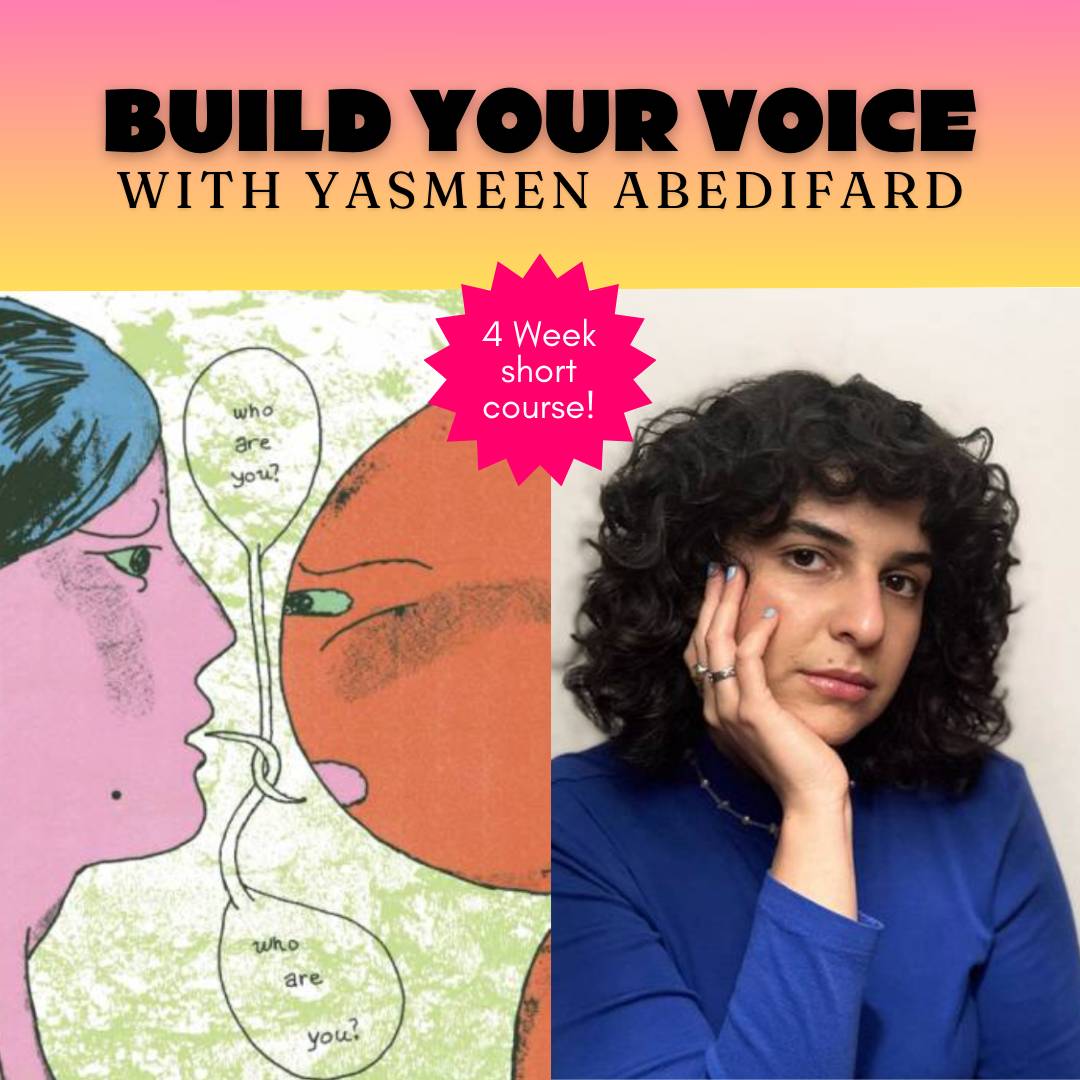 "Build Your Voice with Yasmeen Abedifard, 4 week short course!"