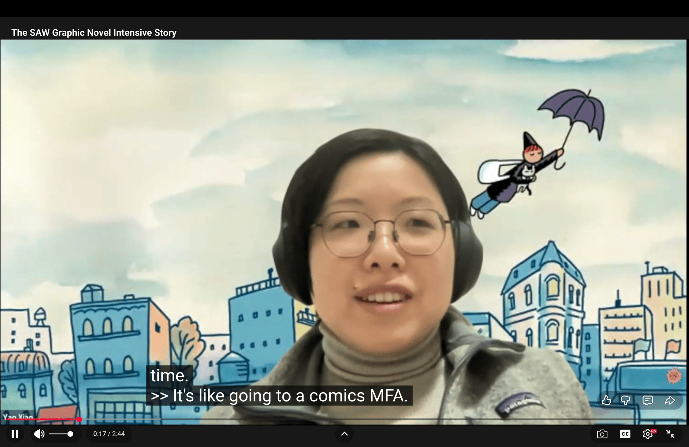 SAW Graphic Novel Intensive Testimonials