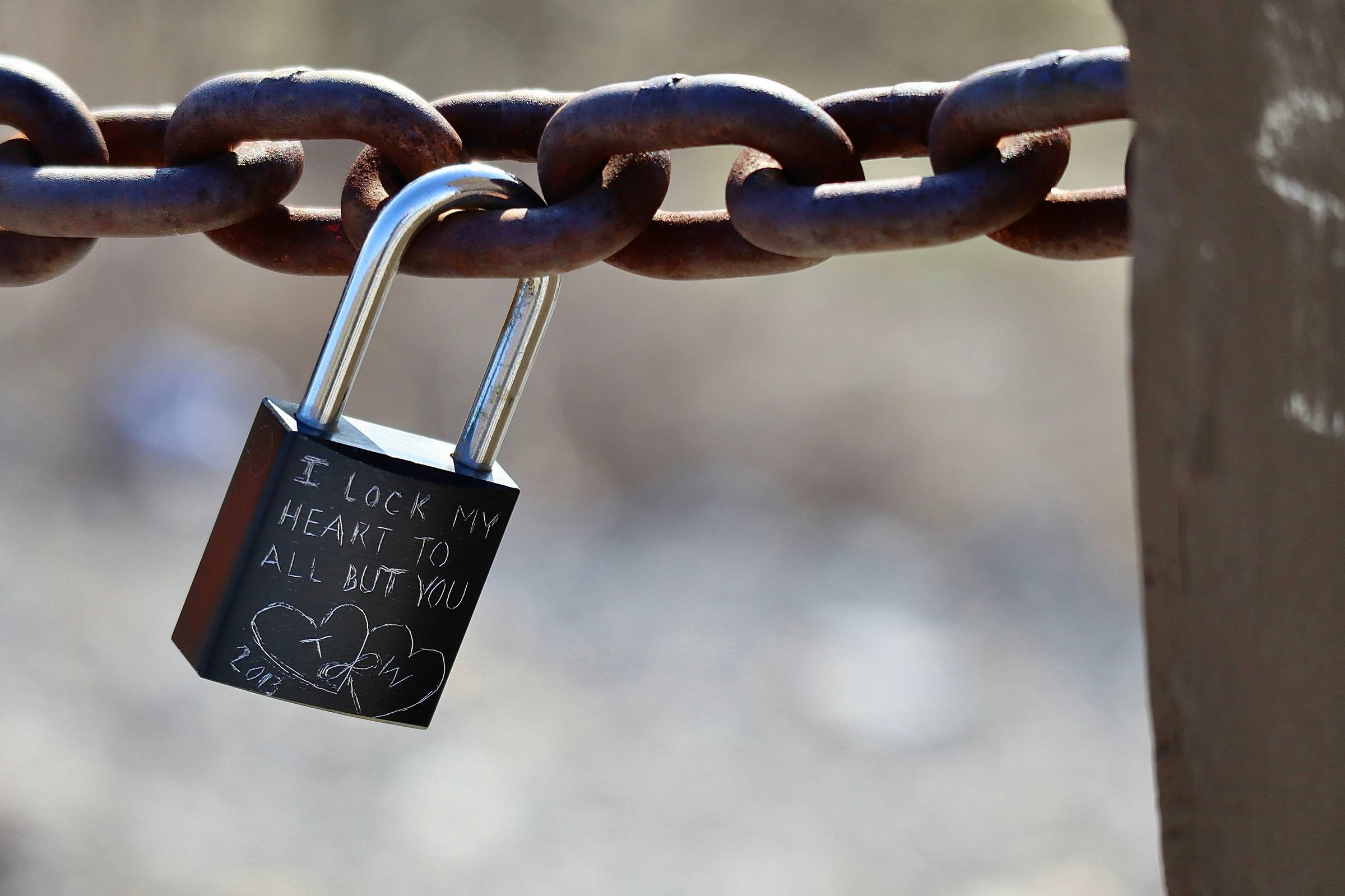 What is keeping your heart locked? 