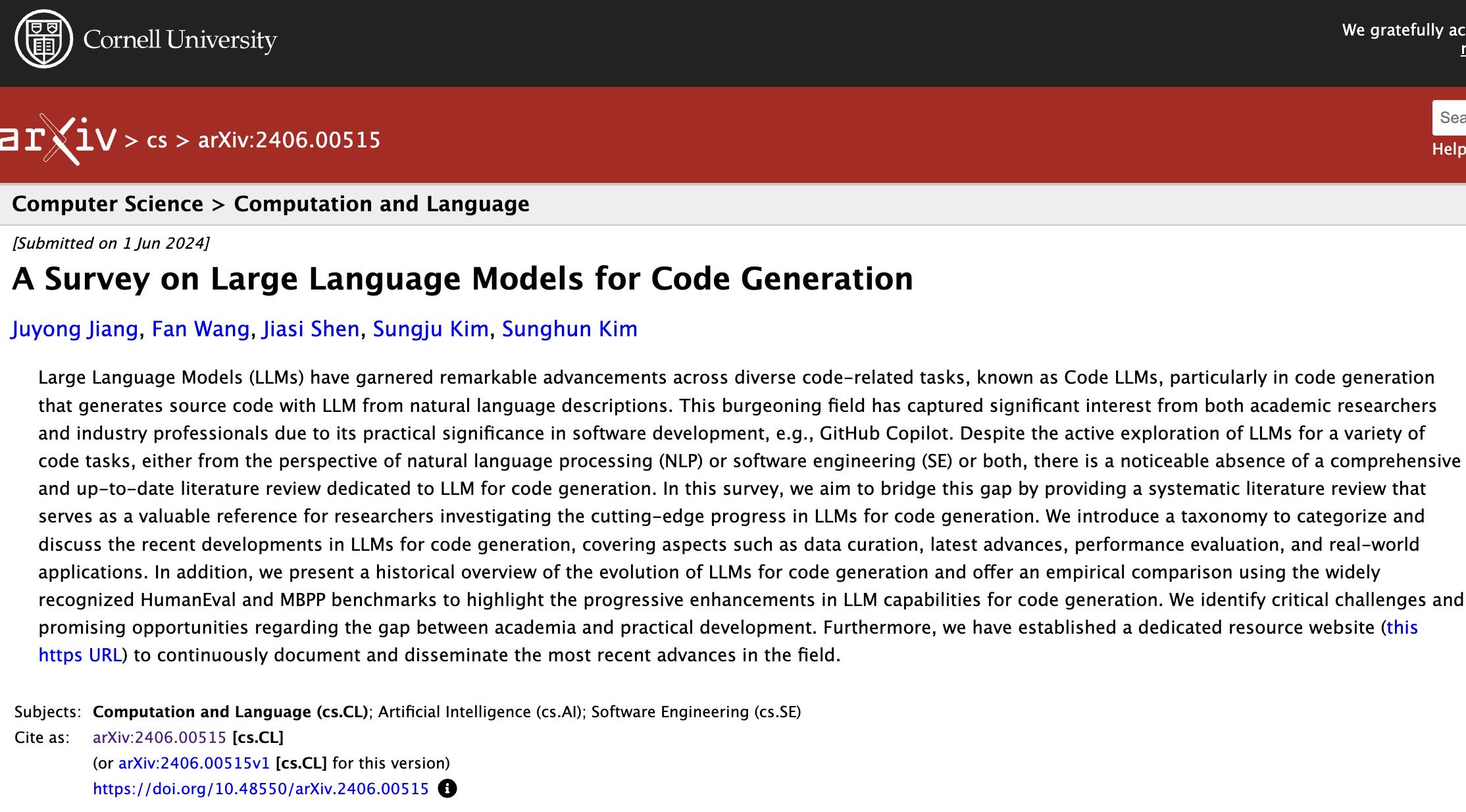 7CAajcmfcxp9uGYokSuJhZ Code Generation with Large Language Models (LLMs)